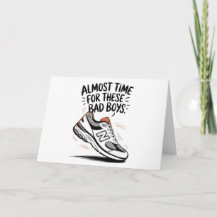 Funny New Balance Birthdays Father's Day New Dad  Invitation