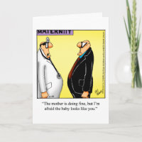 Funny New Dad Humour Greeting Card