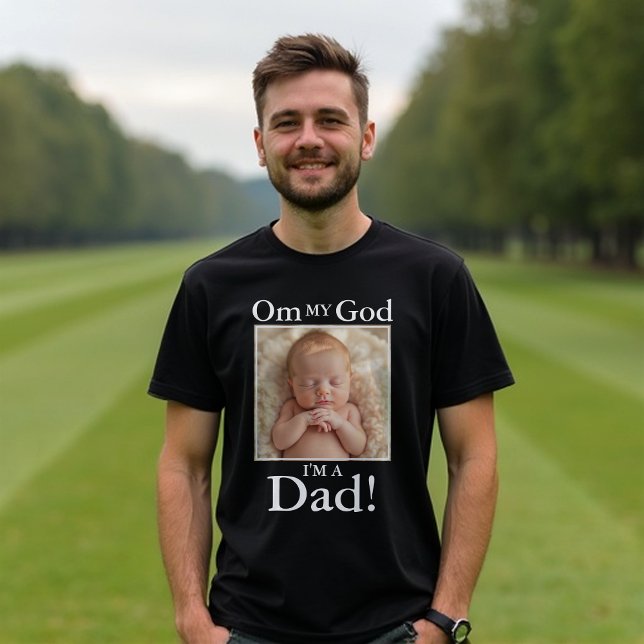 Funny New Dad Shirt – Custom Baby Photo Tee (Creator Uploaded)