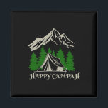 Funny New England Accent Camping  Magnet<br><div class="desc">Funny New England Accent Camping</div>