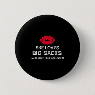 Funny New England Football Quote Men Women Gift 2 Inch Round Button