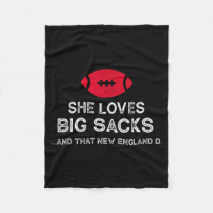 Funny New England Football Quote Men Women Gift Fleece Blanket