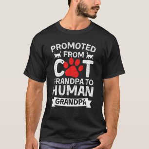 Funny New Grandpa Pregnancy Announcement T-Shirt
