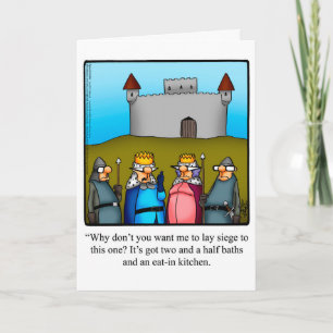 Funny New Home Félicitations Carte "Spectickles"