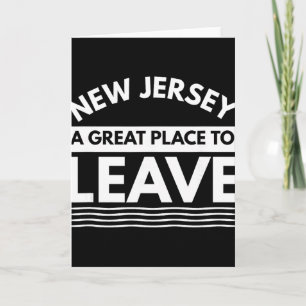Funny New Jersey A Great Place To Leave Fun Nj Sar Card