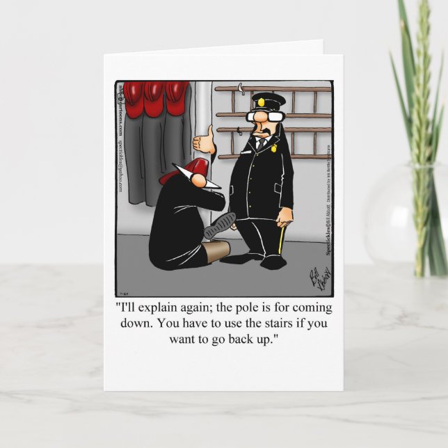 Funny New Job Congratulations Card (Front)