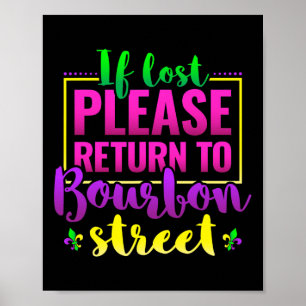 Funny New Orleans Mardi Gras Louisiana Carnival Ne Poster