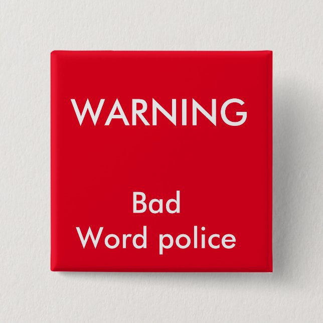 Funny, new parent, kids 2 inch square button (Front)