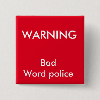 Funny, new parent, kids 2 inch square button