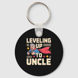 Funny New Uncle Art For Uncle Men From Nephew Niec Keychain