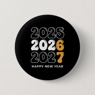 Funny New Year 2026 Kids Six Seven 67 Meme  2 Inch Round Button