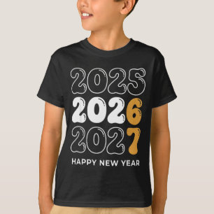 Funny New Year 2026 Kids Six Seven 67 Meme  T-Shirt
