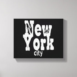 Funny New York City  Canvas Print