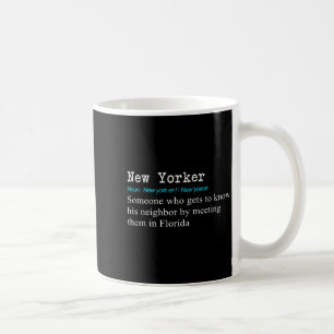 Funny New Yorker Dictionary Definition Gif  Coffee Mug