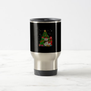 Funny Newfie Funny Newfoundland Dog Christmas Travel Mug