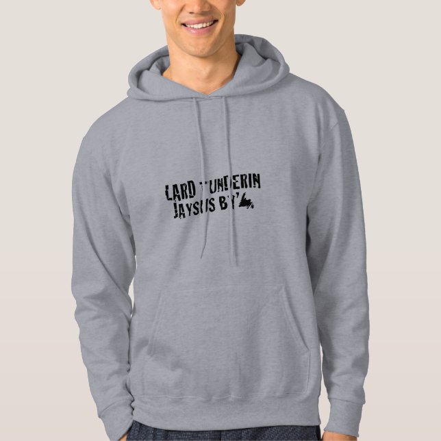 Funny Newfie Slang Hoodie (Front)
