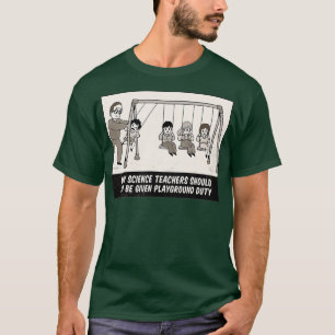 Funny Newton Cradle Science Teacher Physics T-Shirt