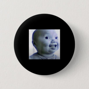 Funny Niche Baby Gen Z Meme Ai Viral Giggling Ai L 2 Inch Round Button