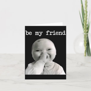 Funny Niche Baby Gen Z Meme Ai Viral Giggling Ai L Card