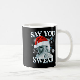 Funny Niche Baby Gen Z Meme Ai Viral Giggling Ai L Coffee Mug