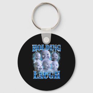 Funny Niche Baby Gen Z Meme Ai Viral Giggling Ai L Keychain