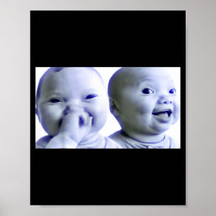 Funny Niche Baby Gen Z Meme Ai Viral Giggling Ai L Poster