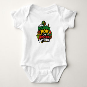 Funny Nigerian Mom Negotiate Anything Afric Baby Bodysuit