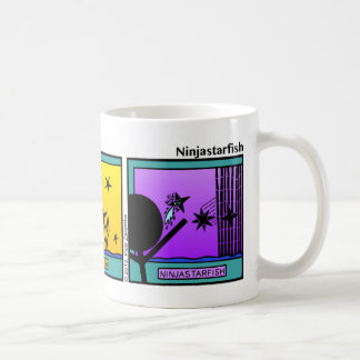 Funny Ninja Starfish Stickman Mug - 103