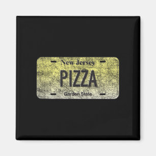 Funny Nj State Vanity License Plate Zza  Magnet
