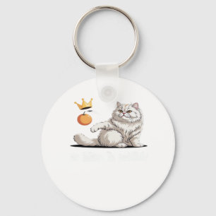 Funny No Kings In America Keychain