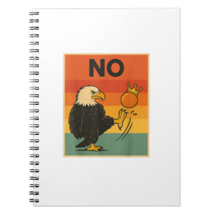 Funny No Kings In America Men Women Notebook