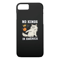 Funny No Kings In America Retro Classic