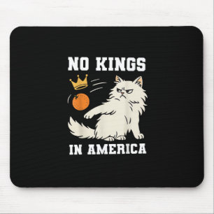 Funny No Kings In America Retro Classic Mouse Pad