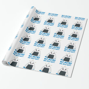 Funny No More Rice Guy Wrapping Paper