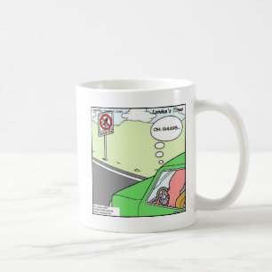 Funny No Squid Zone Coffee Mug