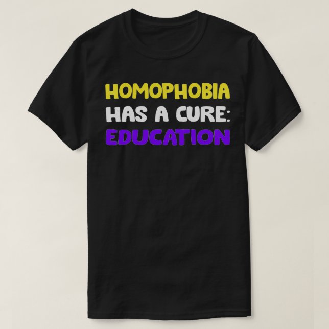 Funny Nonbinary and Pro Gay Pullover  (Design Front)