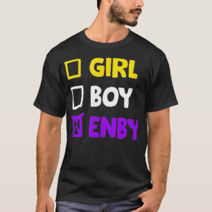Funny Nonbinary Pride LGBTQ  Transgender  T-Shirt