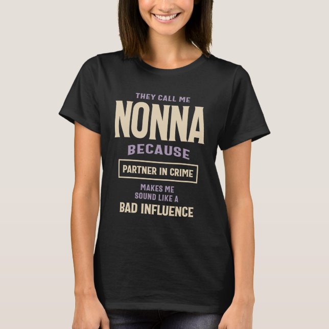 Funny Nonna T-Shirt (Front)