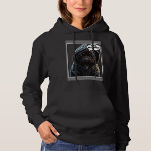 Funny Nope Not Today Bulldog I Lazy French Bulldog Hoodie