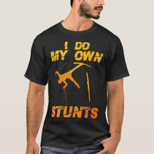 Funny Nordic Mountain Skiing Art For Men Women Ski T-Shirt
