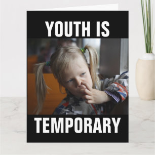 FUNNY NOSE PICKING GETTING OLDER BIRTHDAY CARDS