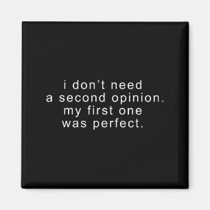 Funny not arrogant sarcastic joke sarcasm hilariou magnet