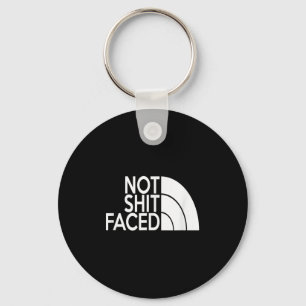 Funny Not Faced Aa Na Sober & Clean Not Drunk Keychain