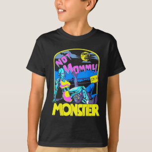 Funny Not Mommy I'm A Monster Workout Bodybuilding T-Shirt