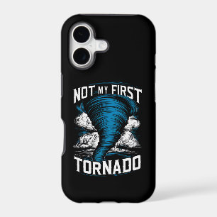 Funny Not My First Tornado Retro Storm Chaser 