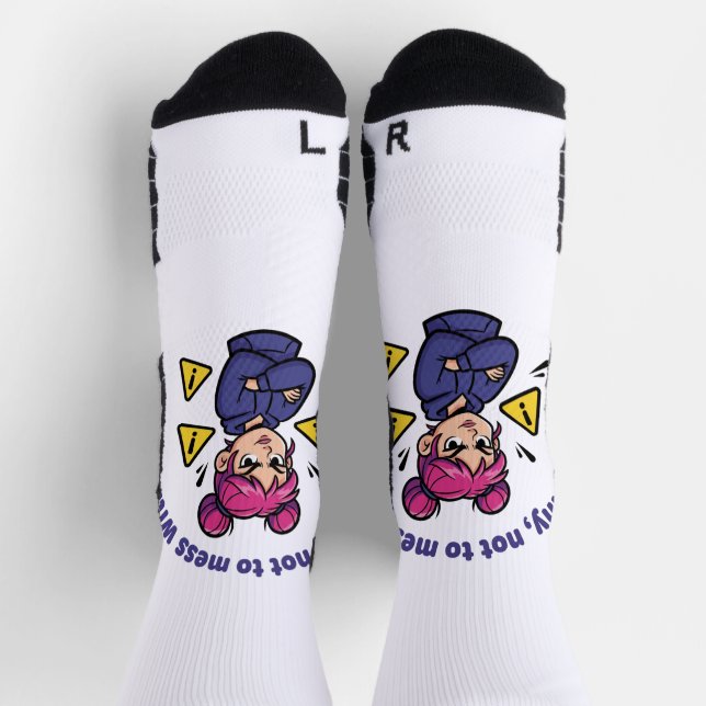 Funny, Not to Mess With Women's Socks (Top)