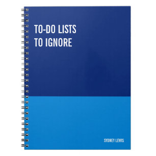 Funny Notebook, Humorous Writing Pad Journal, Note Notebook