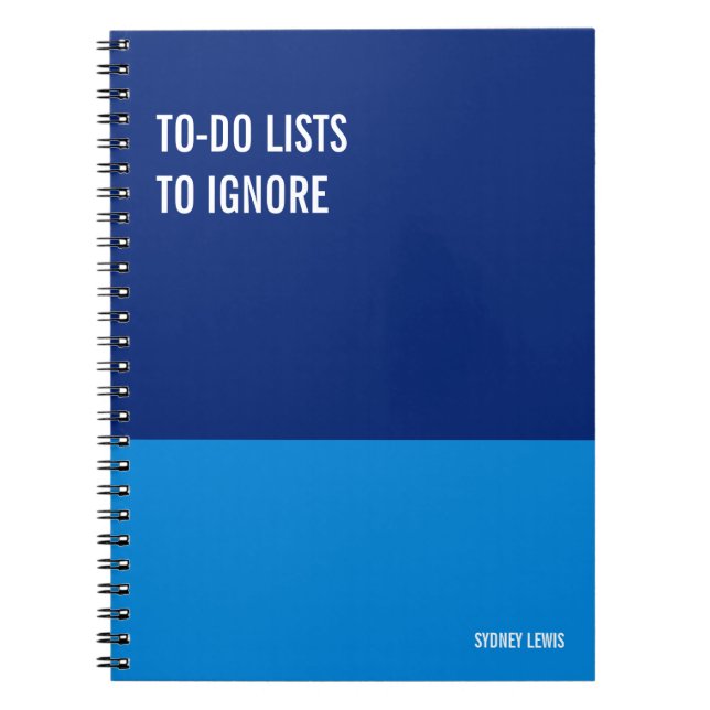 Funny Notebook, Humorous Writing Pad Journal, Note Notebook (Front)