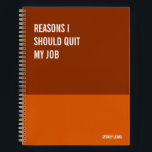 Funny Notebook, Humourous Writing Pad Journal, Not Notebook<br><div class="desc">Funny notebook to use for all your daily reminders,  deep thoughts and grievances,  or for just taking notes at school and work. It makes a great gift.</div>