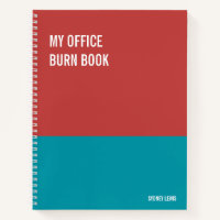 Funny Notebook, Humourous Writing Pad Journal, Not